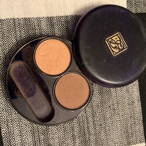 Estée Lauder Eyeshadow Duo Peach Shimmer/Walnut